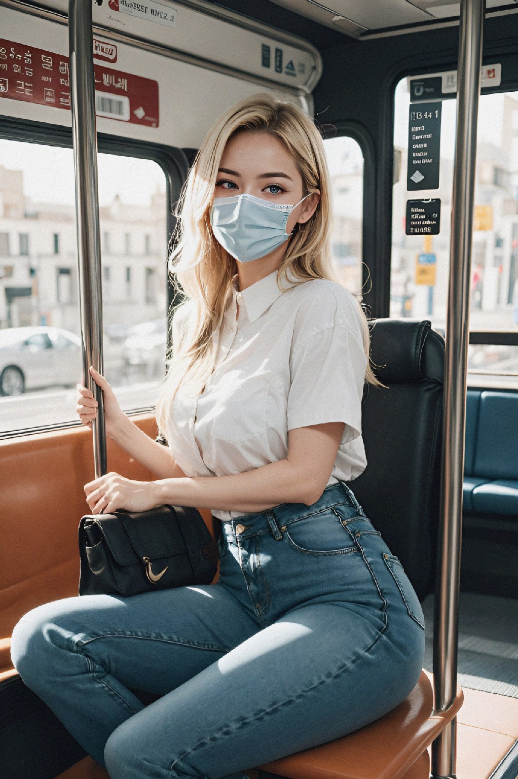 On the bus -1