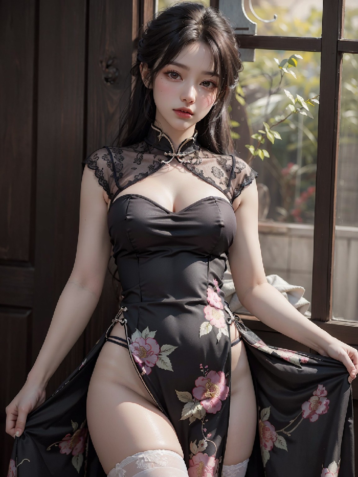 Chinese style sexy lingerie