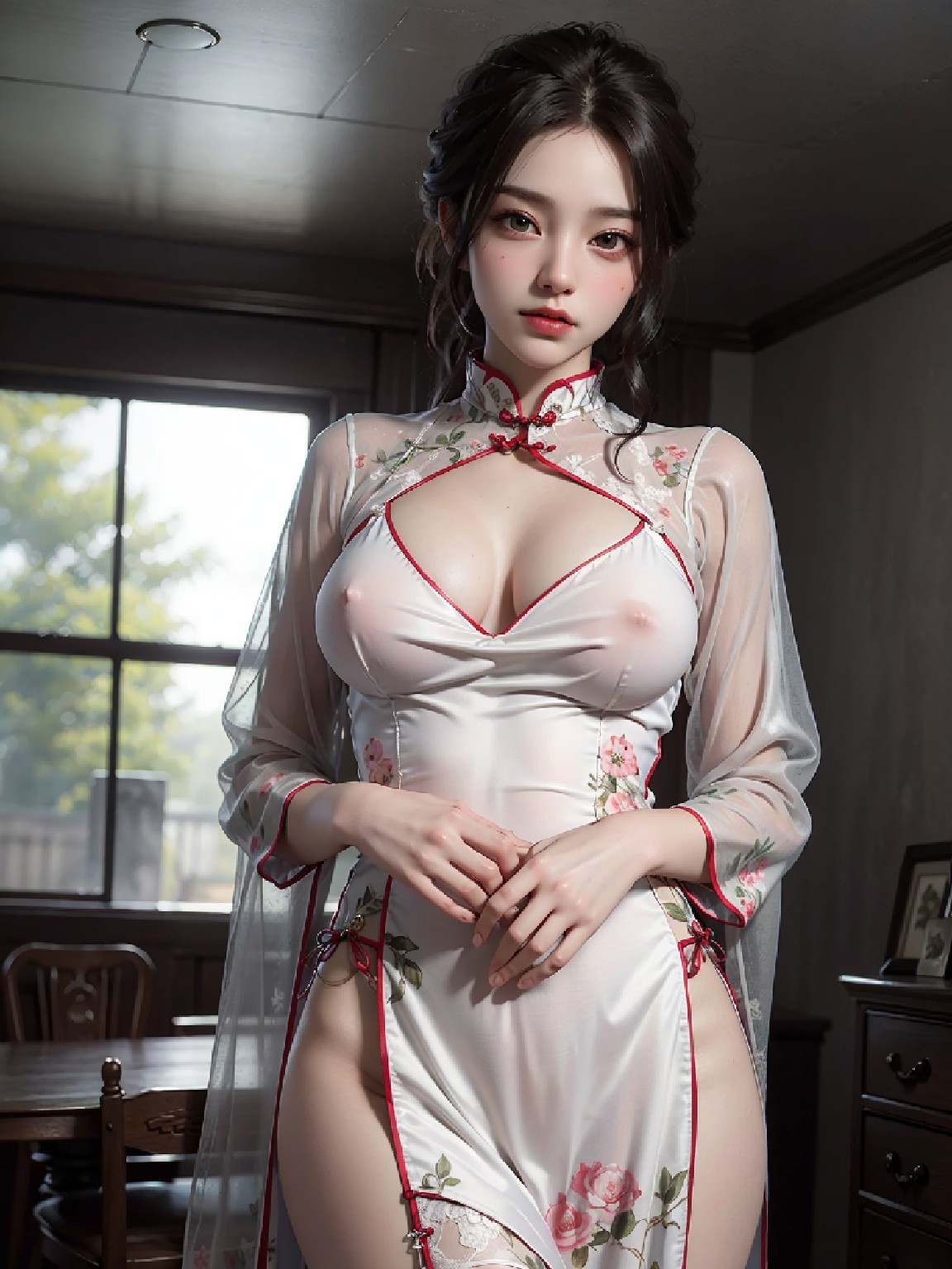 Chinese style sexy lingerie