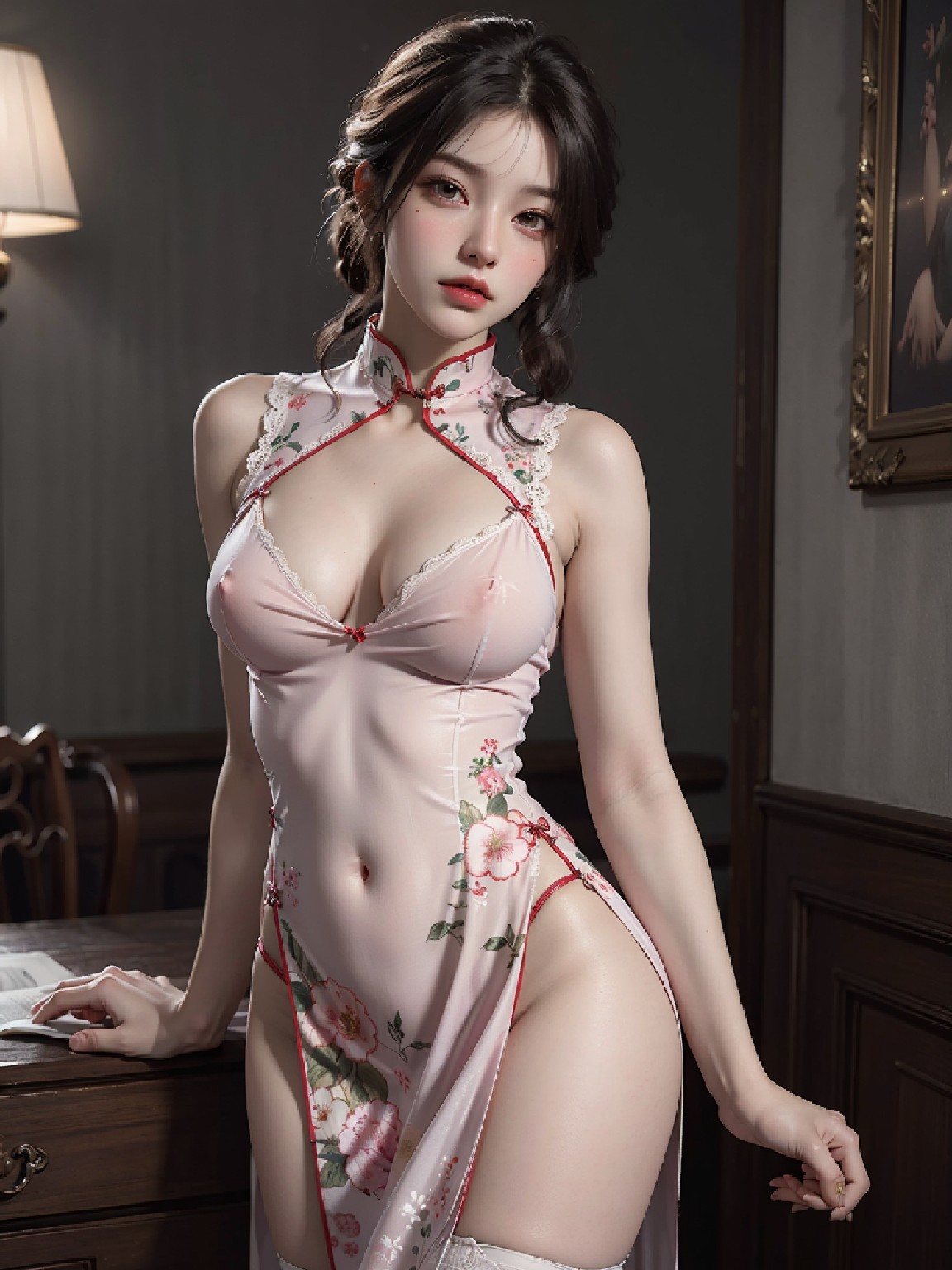 Chinese style sexy lingerie