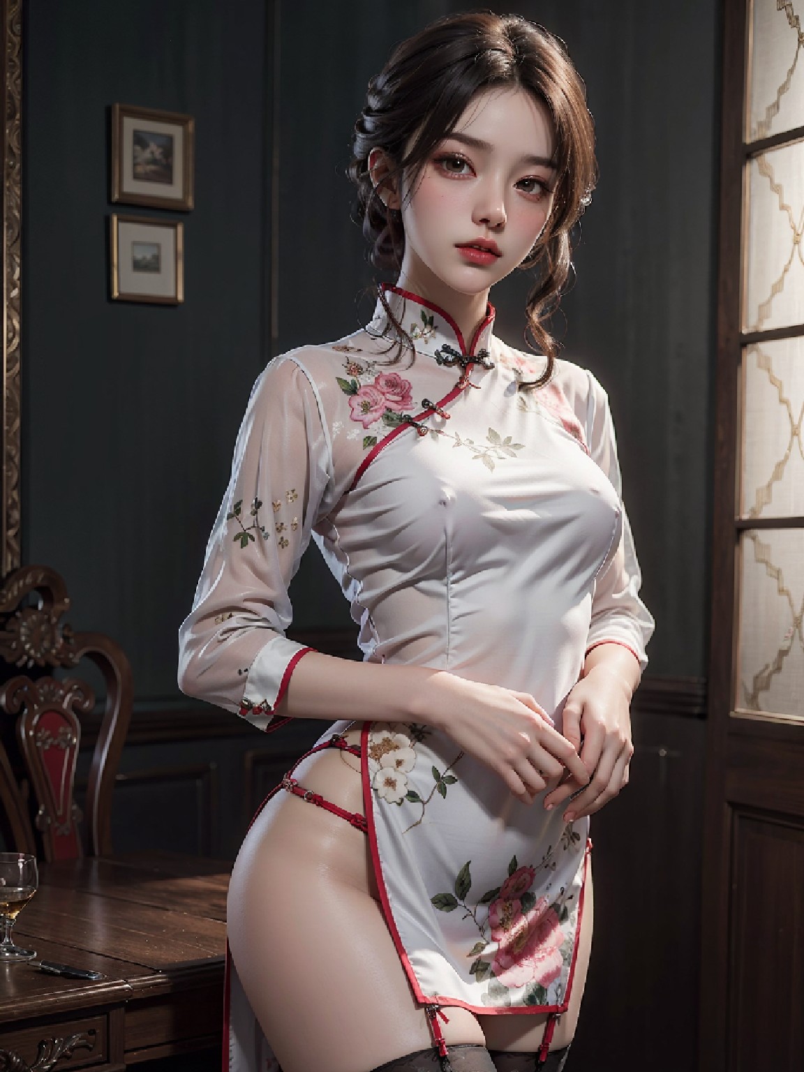 Chinese style sexy lingerie