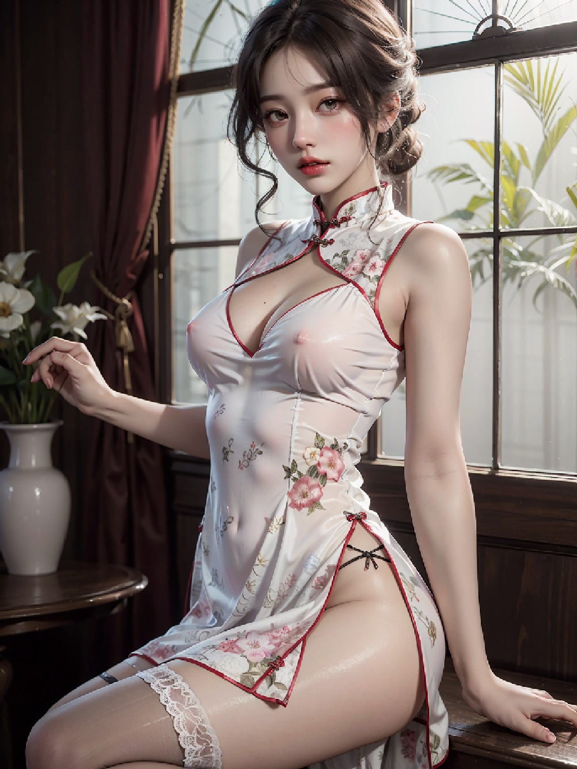 Chinese style sexy lingerie