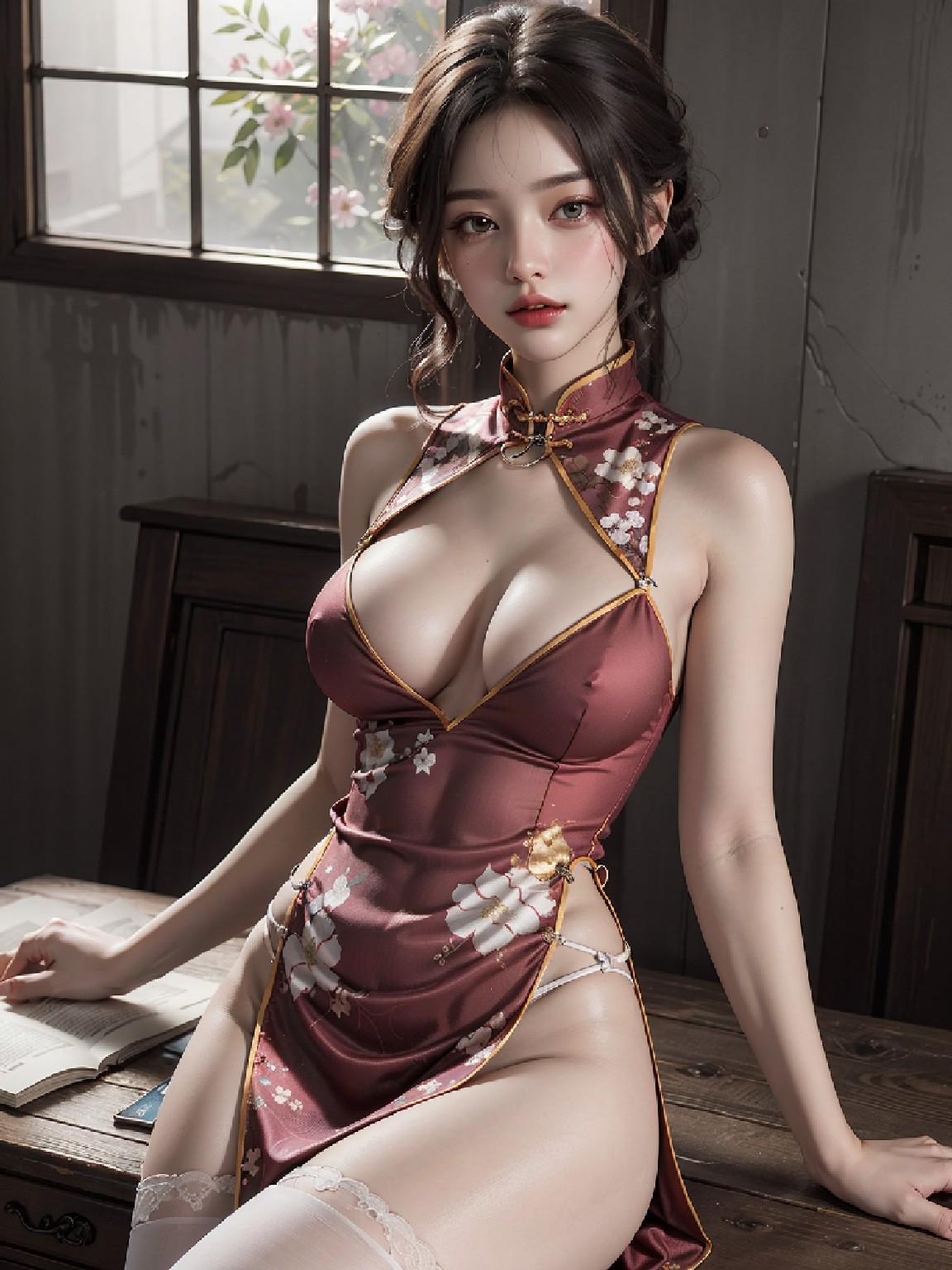 Chinese style sexy lingerie