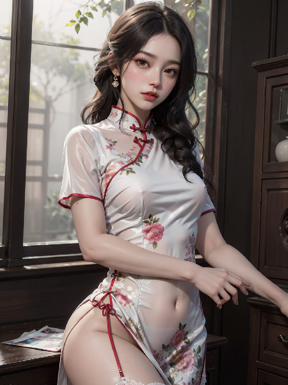 Chinese style sexy lingerie