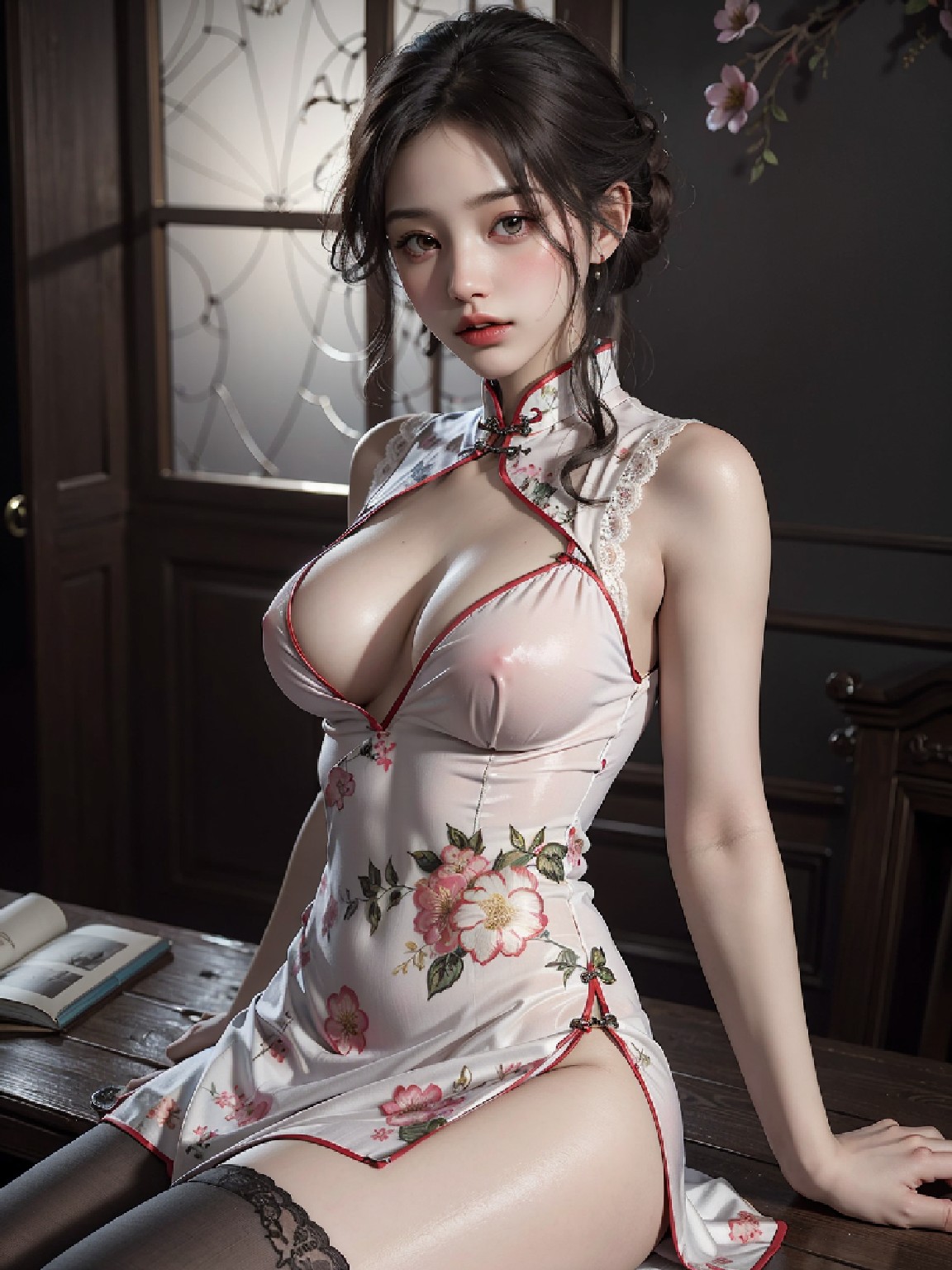 Chinese style sexy lingerie