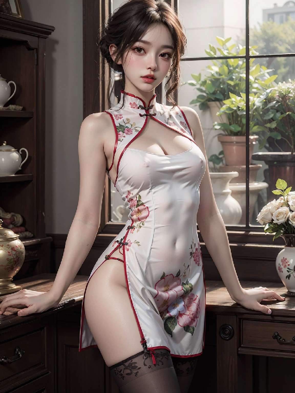 Chinese style sexy lingerie