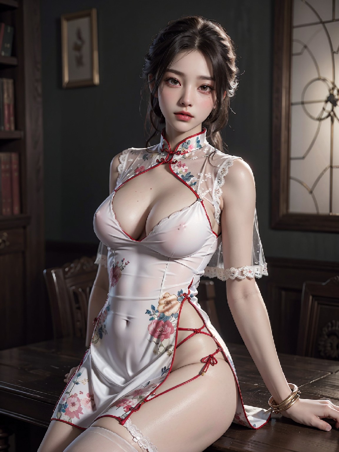 Chinese style sexy lingerie