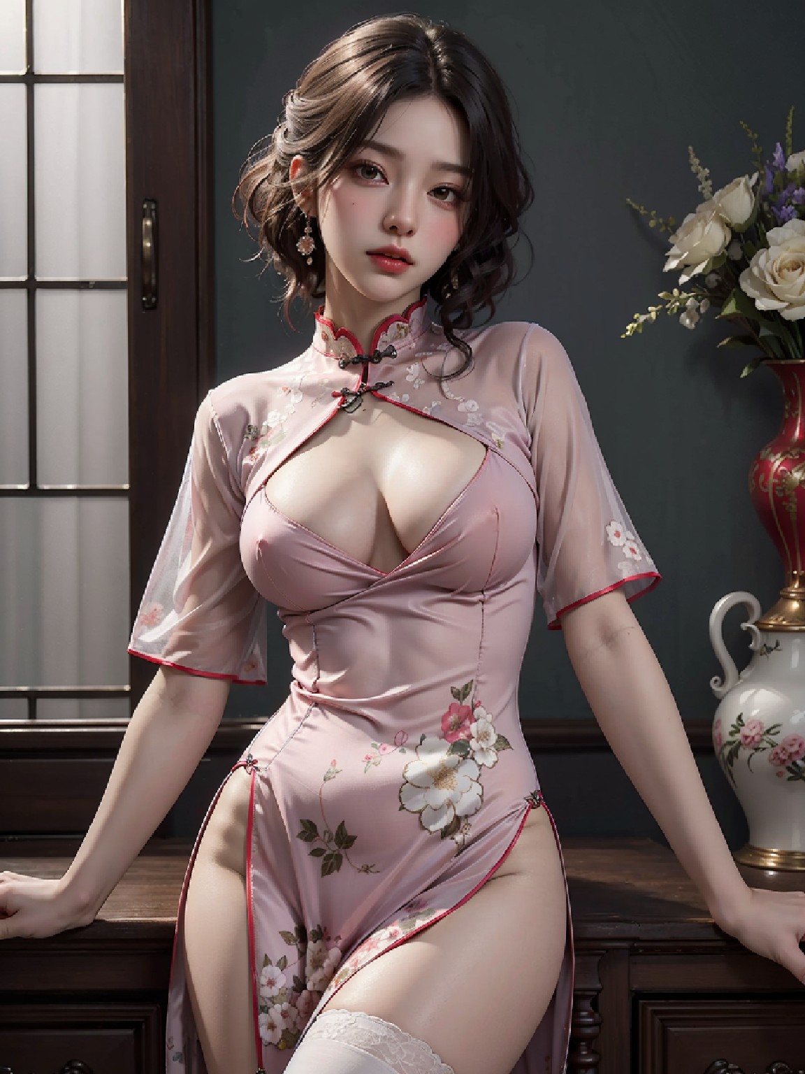 Chinese style sexy lingerie