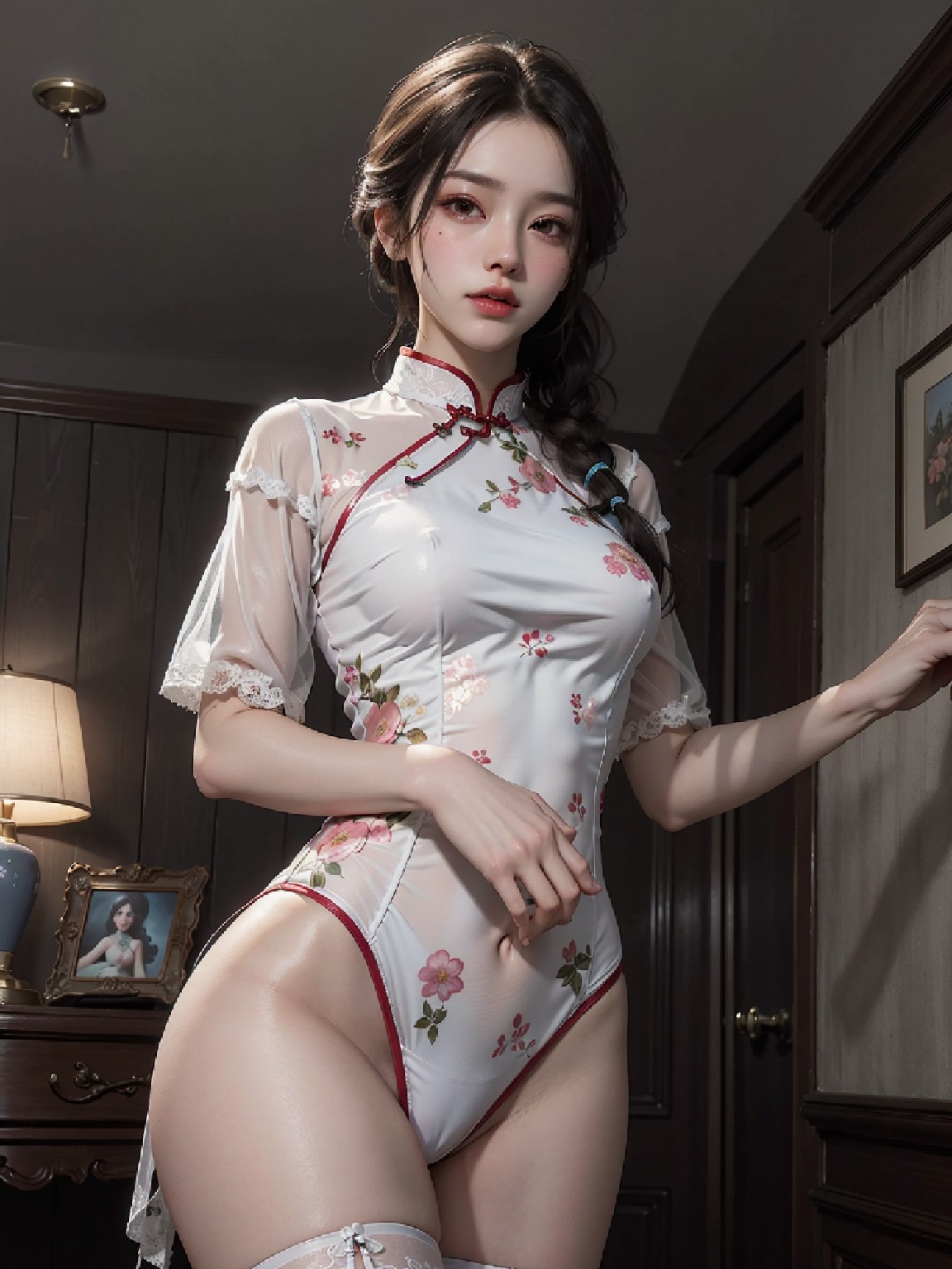 Chinese style sexy lingerie