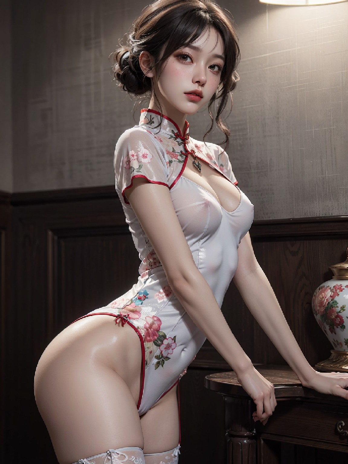 Chinese style sexy lingerie