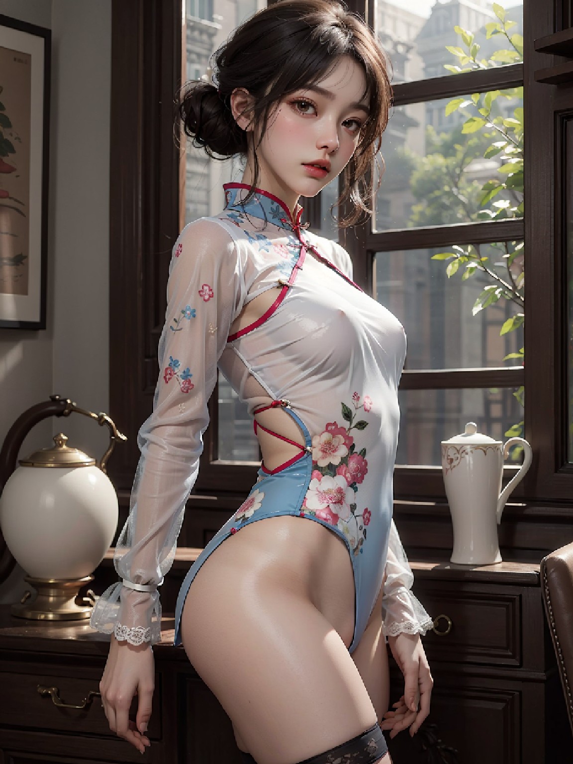 Chinese style sexy lingerie