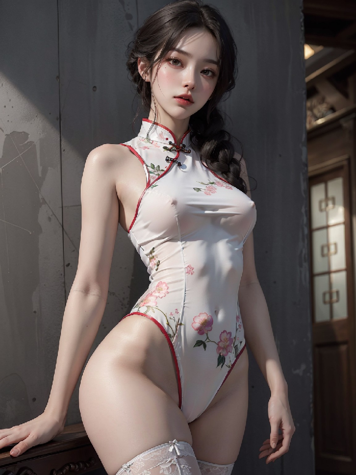 Chinese style sexy lingerie