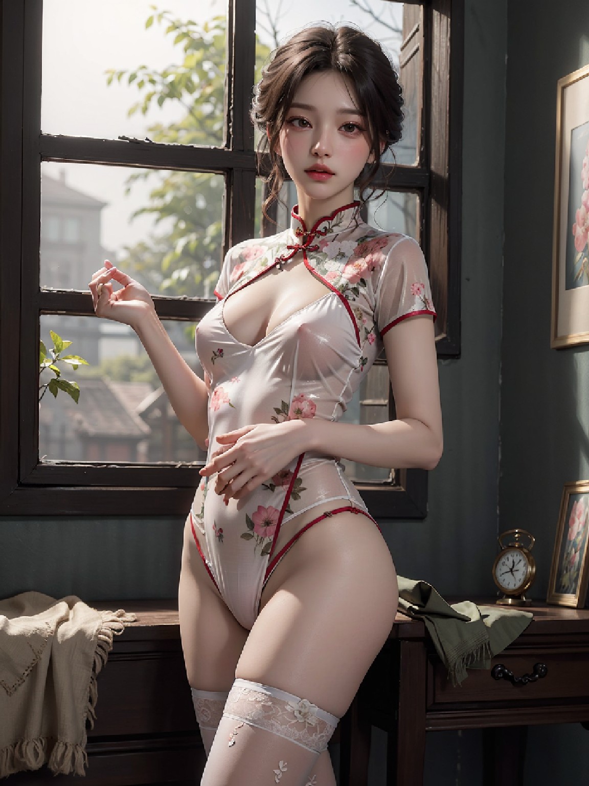 Chinese style sexy lingerie
