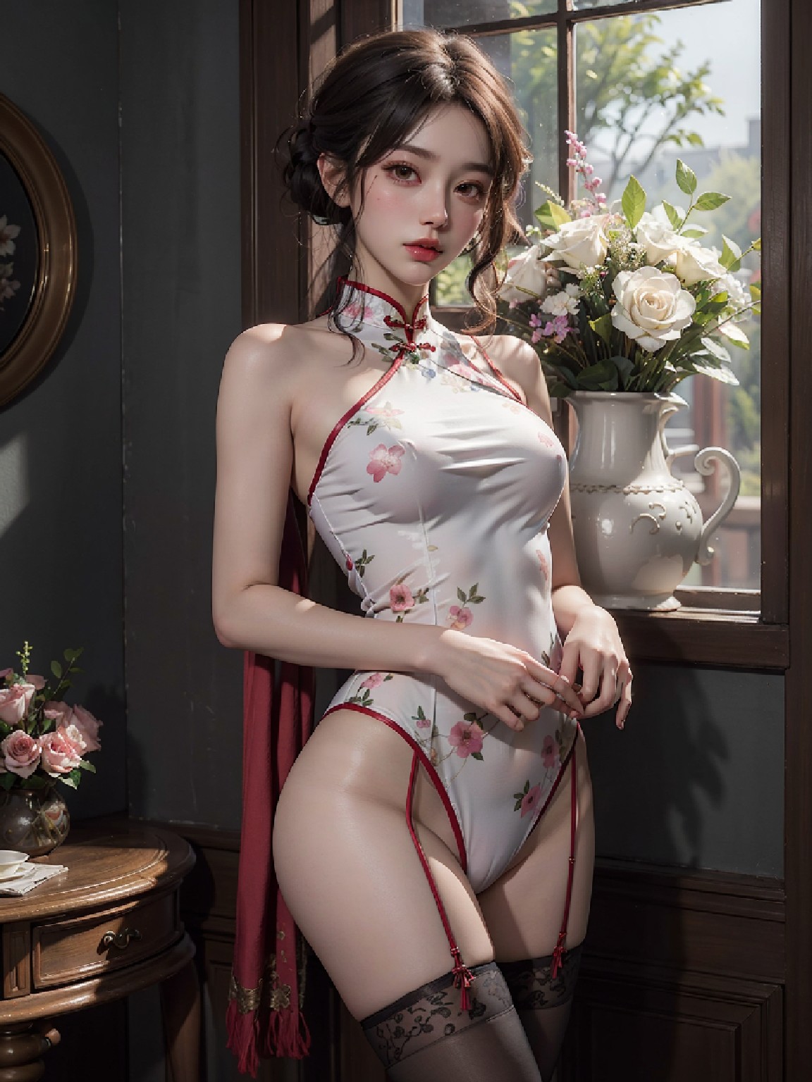 Chinese style sexy lingerie