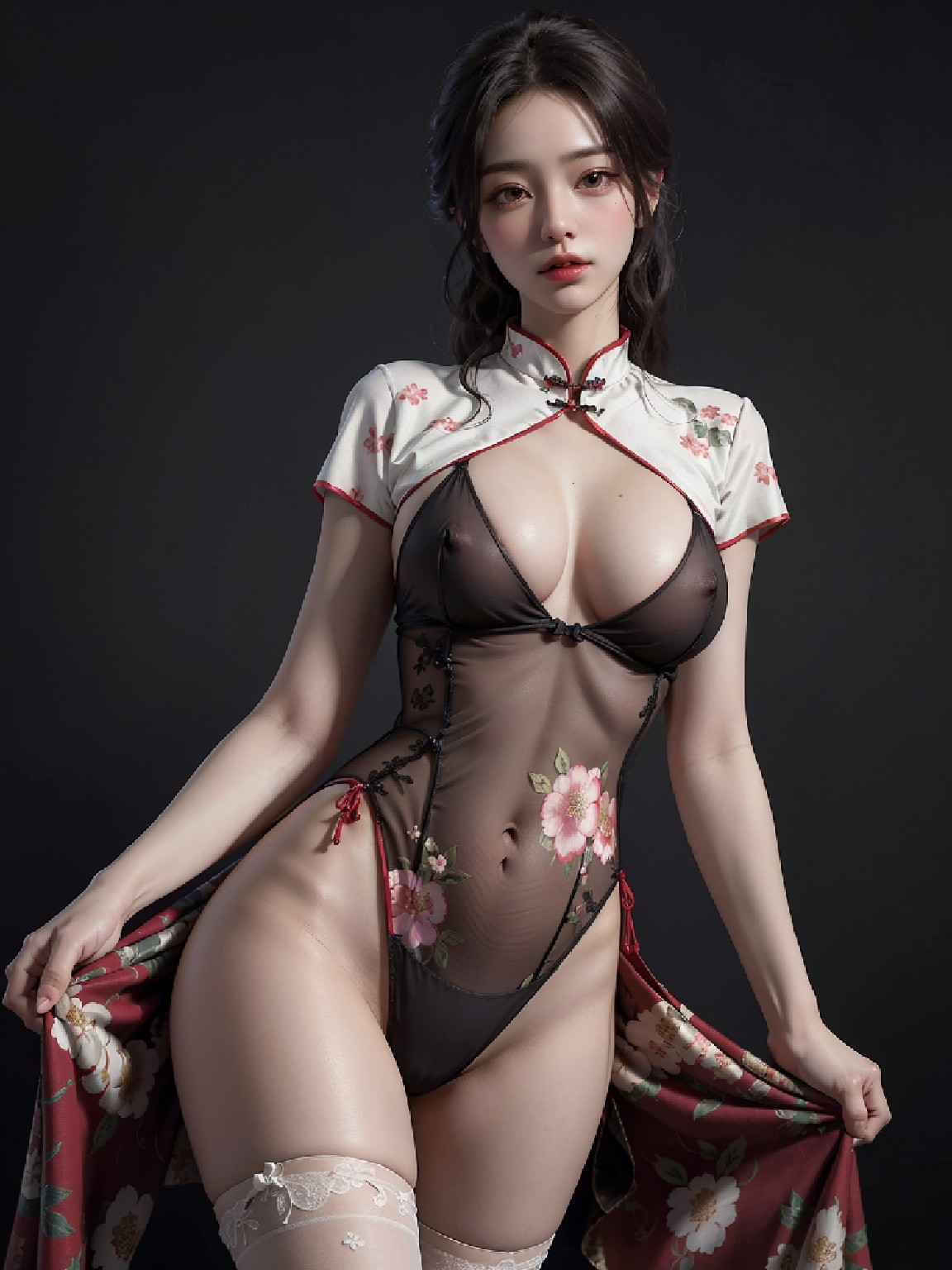 Chinese style sexy lingerie