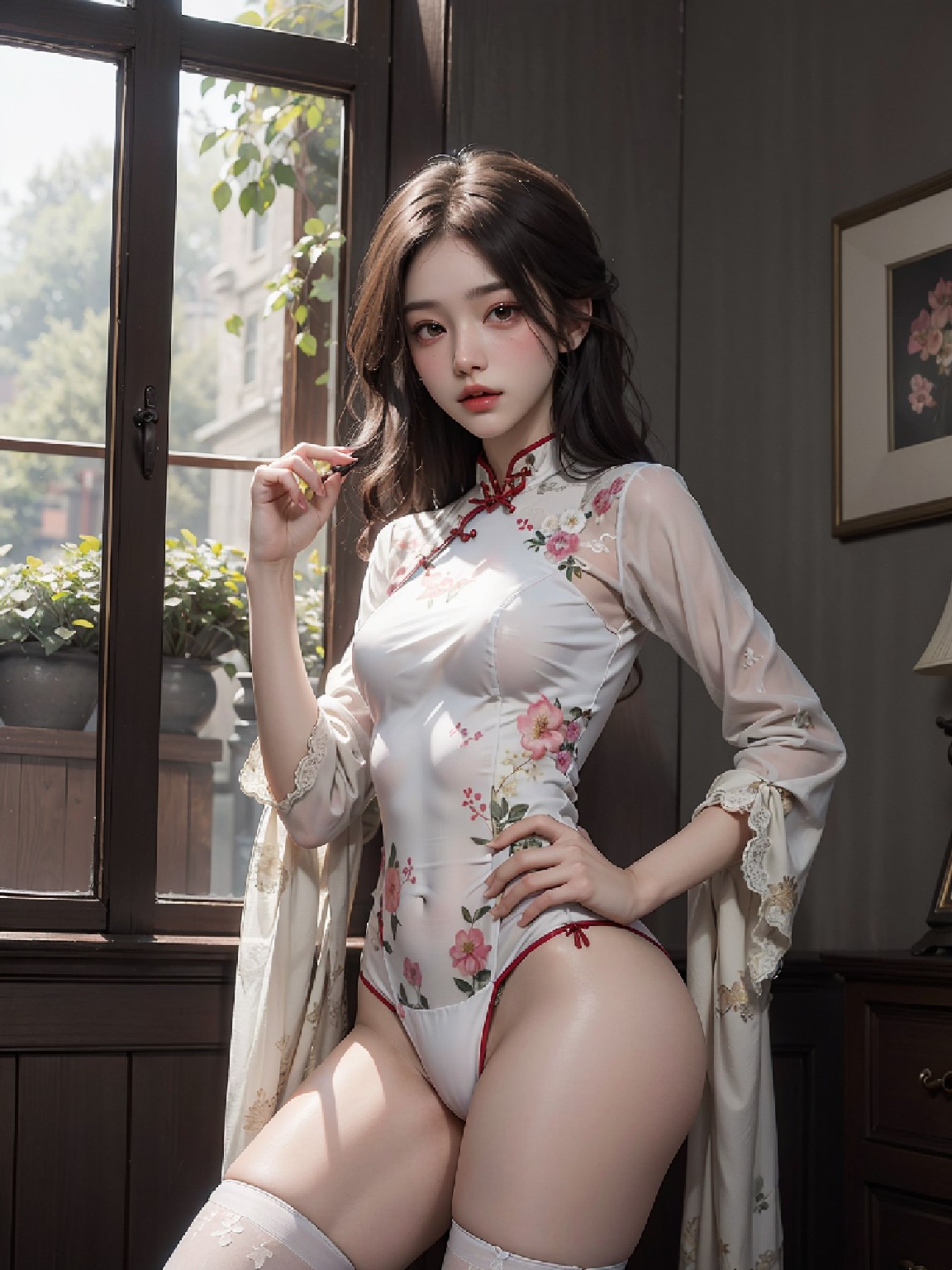 Chinese style sexy lingerie