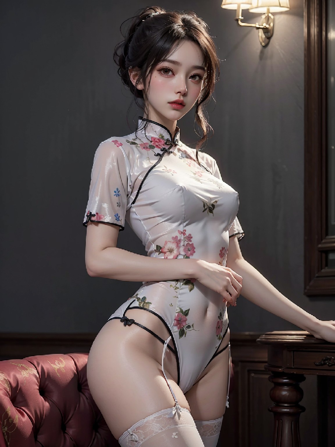 Chinese style sexy lingerie