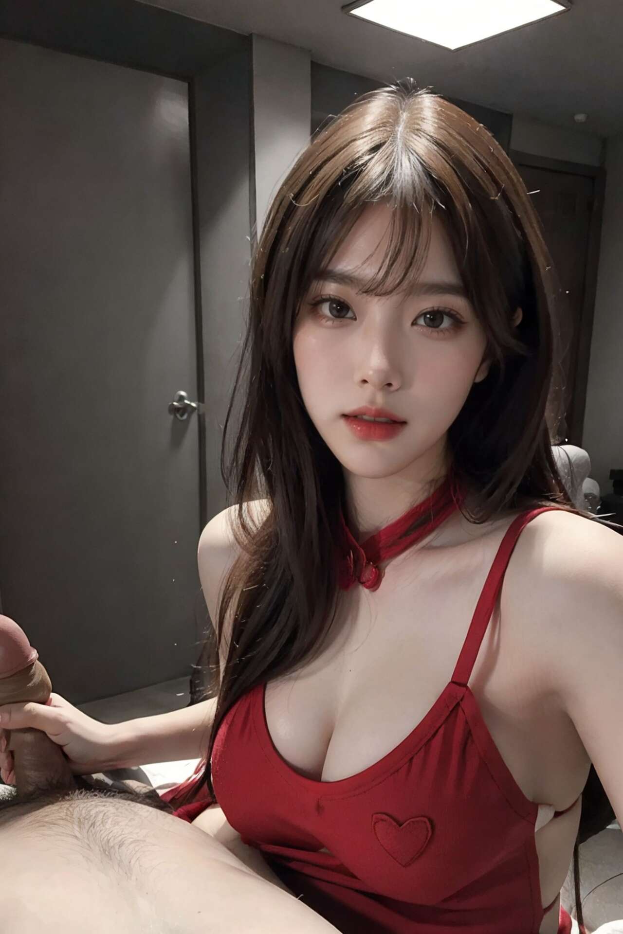 Long hair pure woman 2