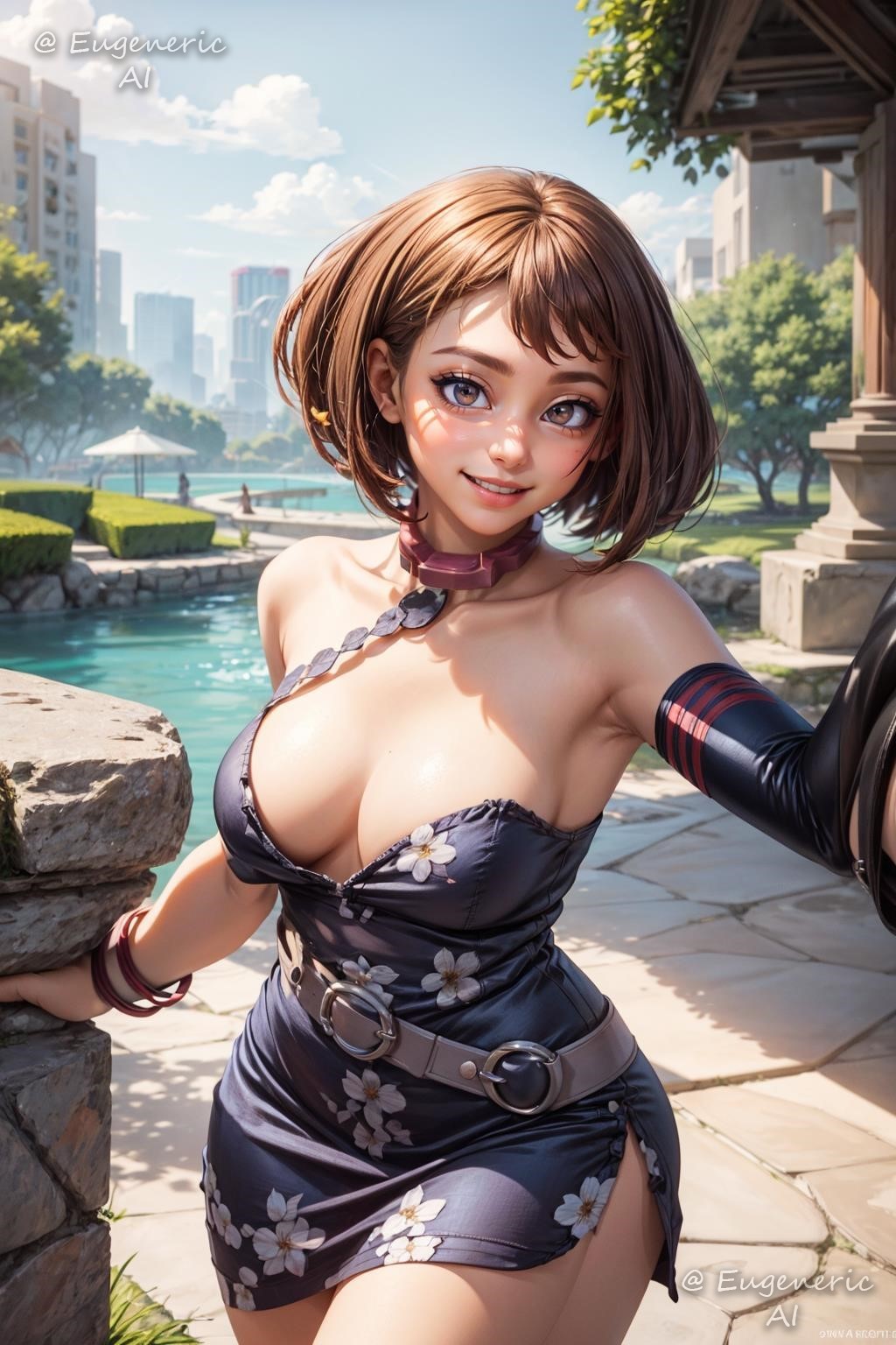 Uraraka (My Hero Academy) commission 06.10.2023 (Patreon)