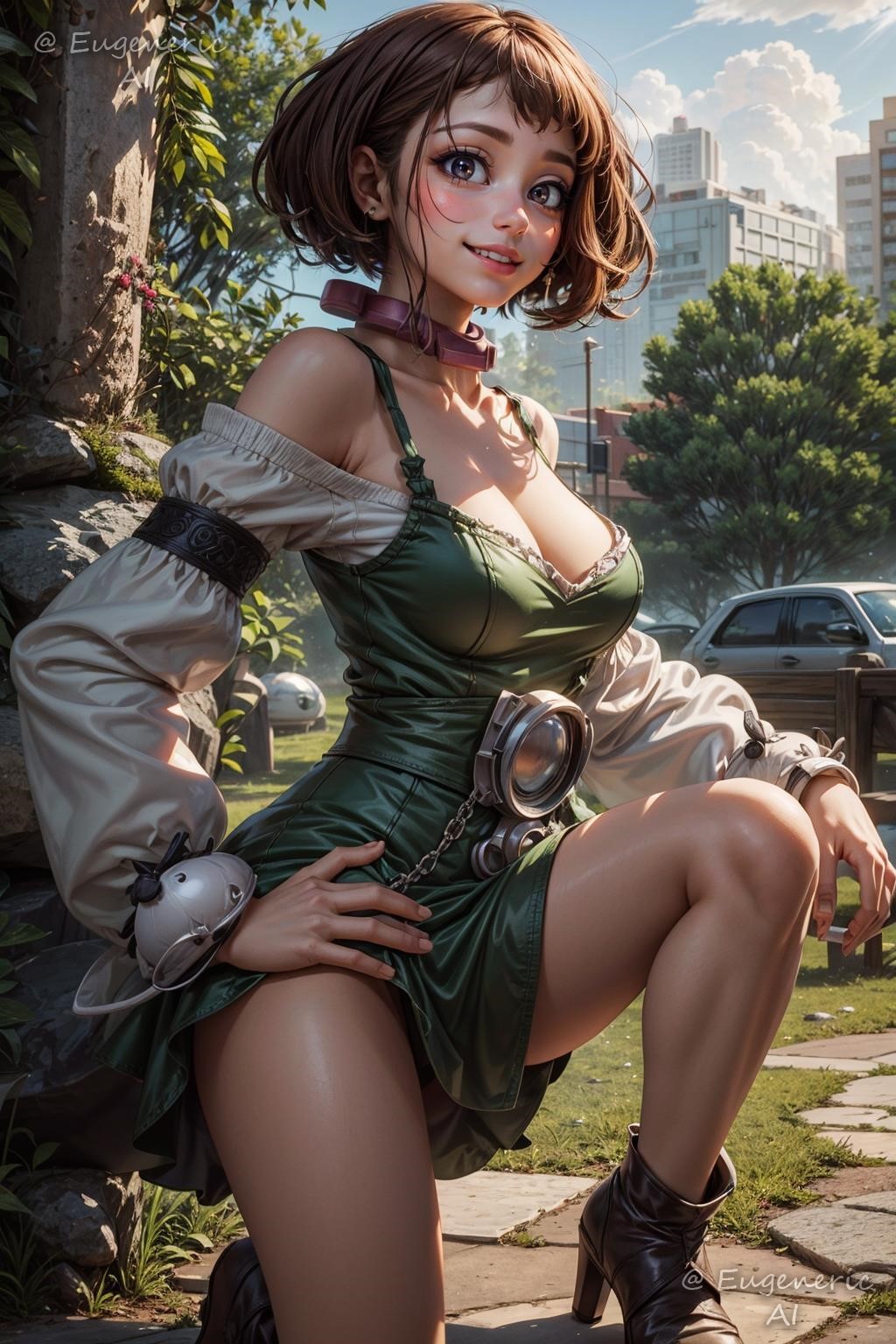 Uraraka (My Hero Academy) commission 06.10.2023 (Patreon)