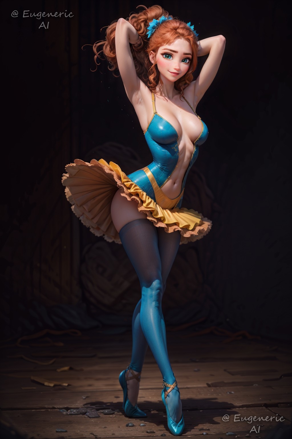 Анна (Фрозен) commission балет 07.10.2023 (Patreon)