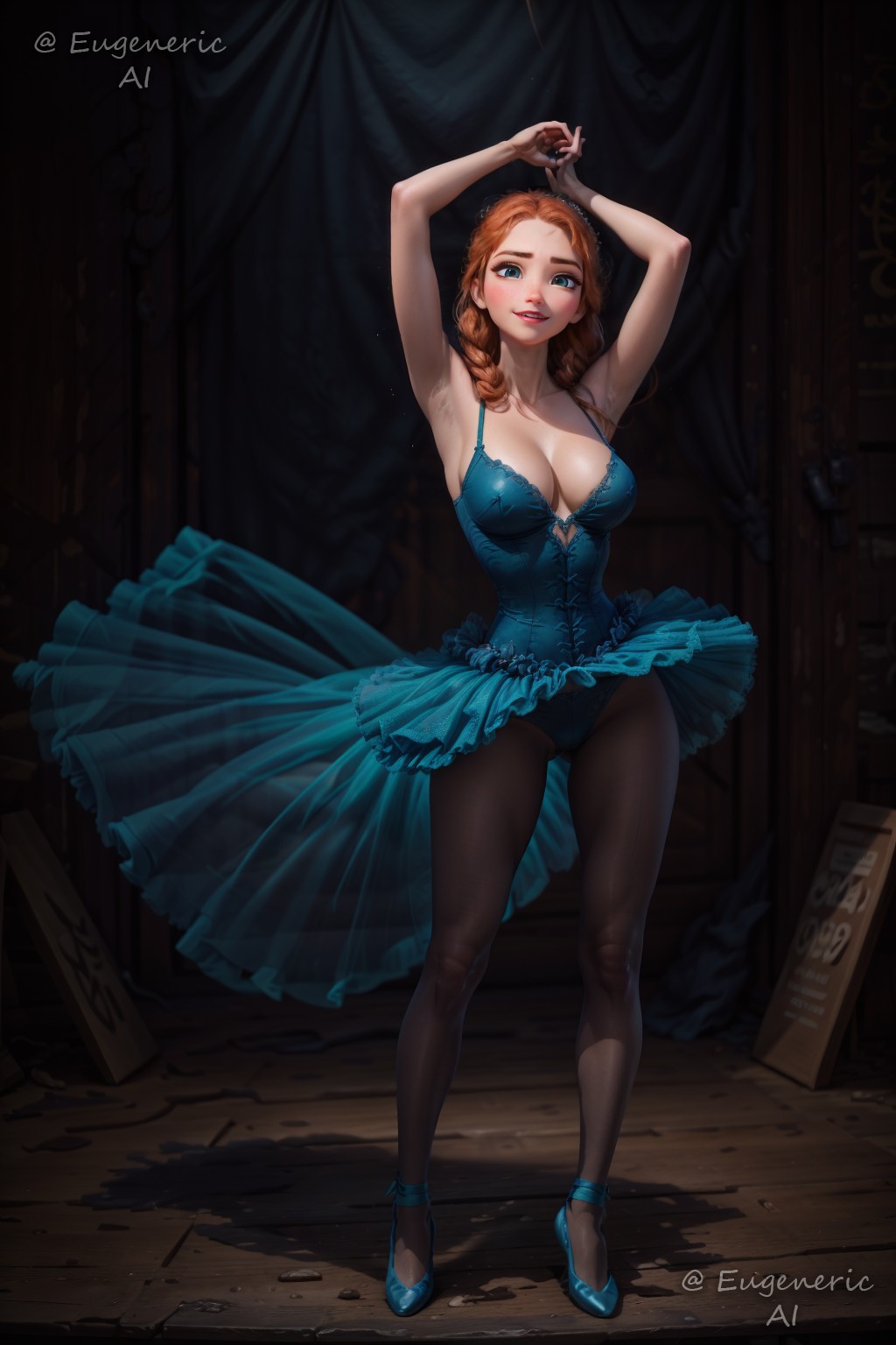 Анна (Фрозен) commission балет 07.10.2023 (Patreon)