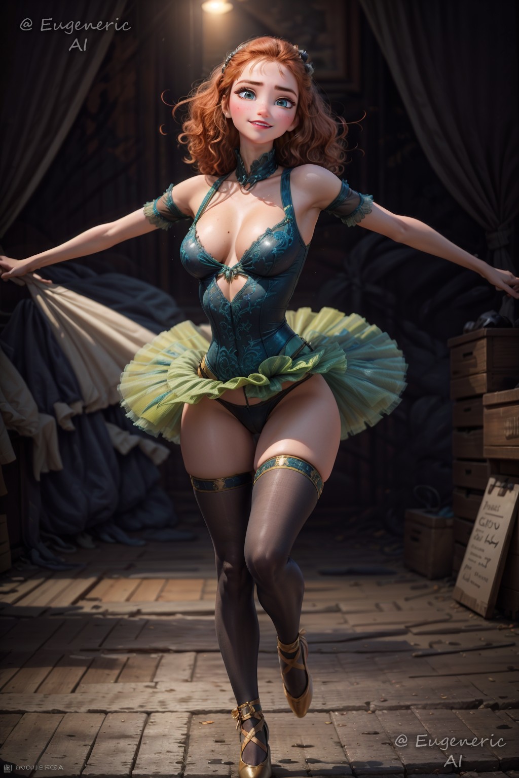 Анна (Фрозен) commission балет 07.10.2023 (Patreon)
