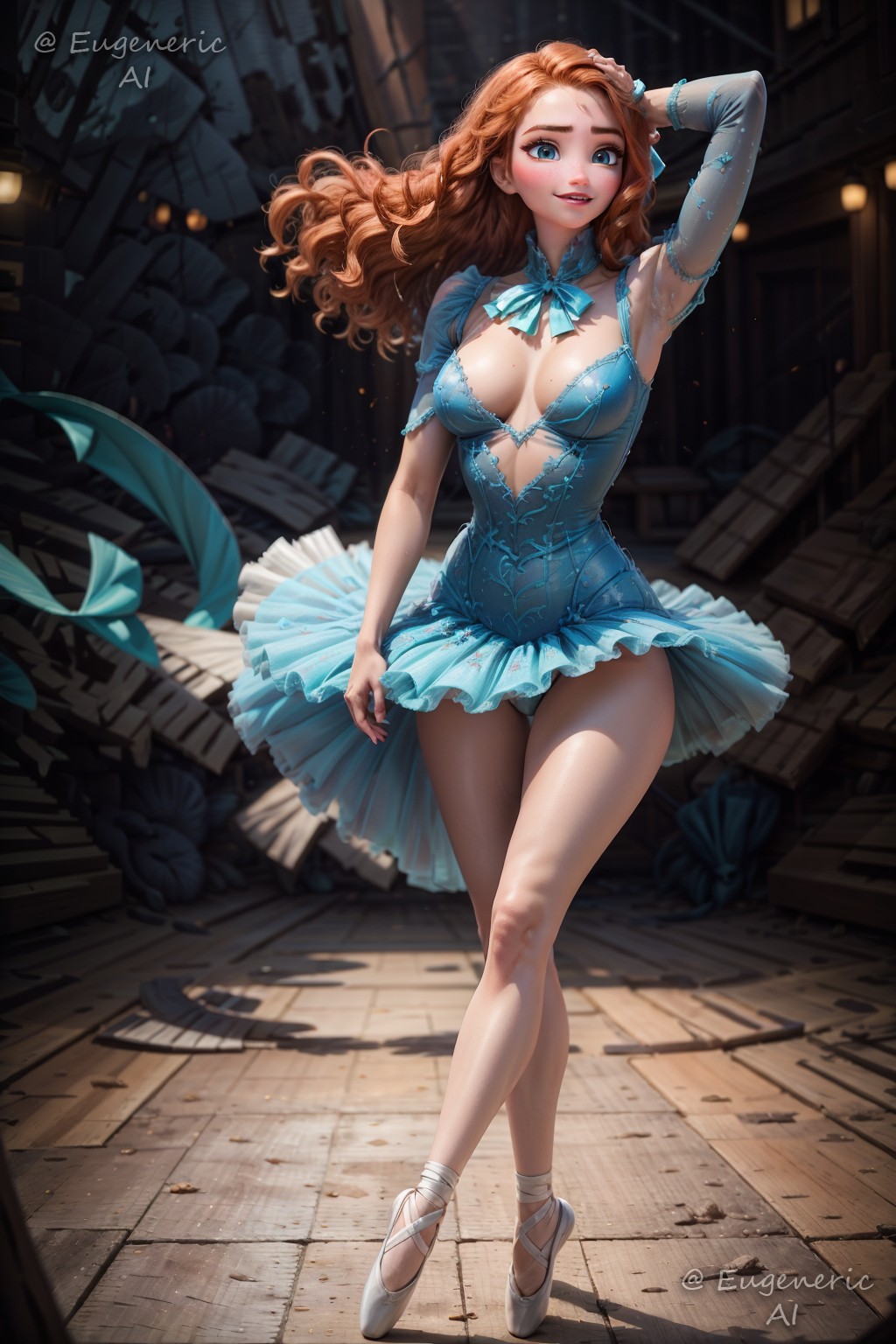 Анна (Фрозен) commission балет 07.10.2023 (Patreon)