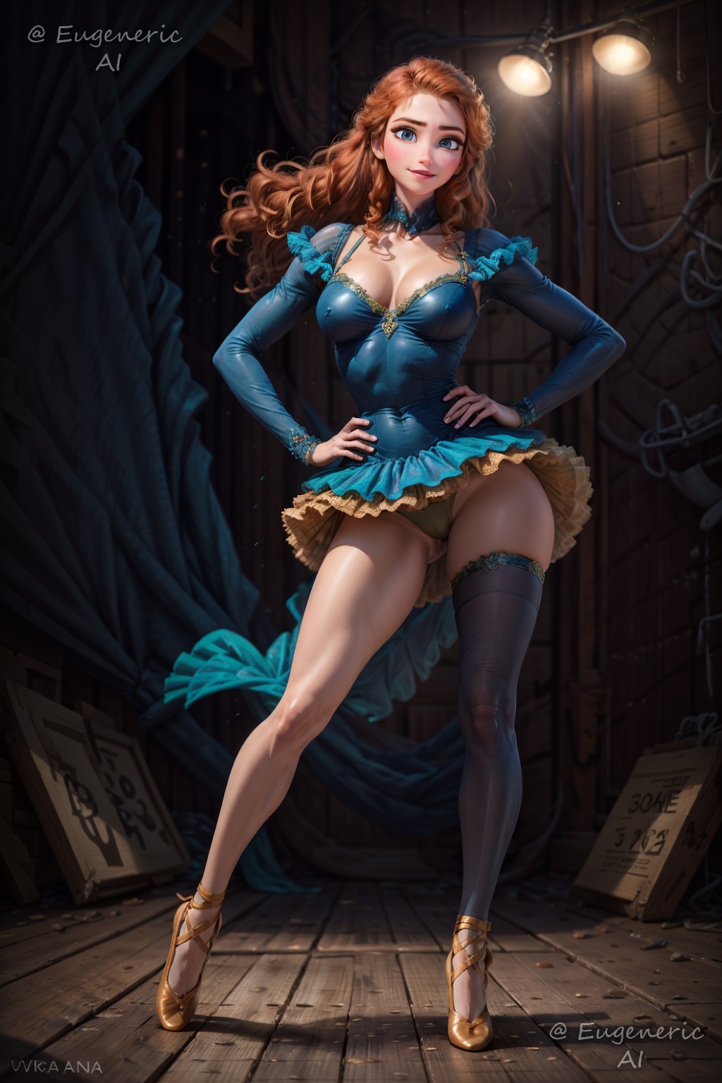 Анна (Фрозен) commission балет 07.10.2023 (Patreon)
