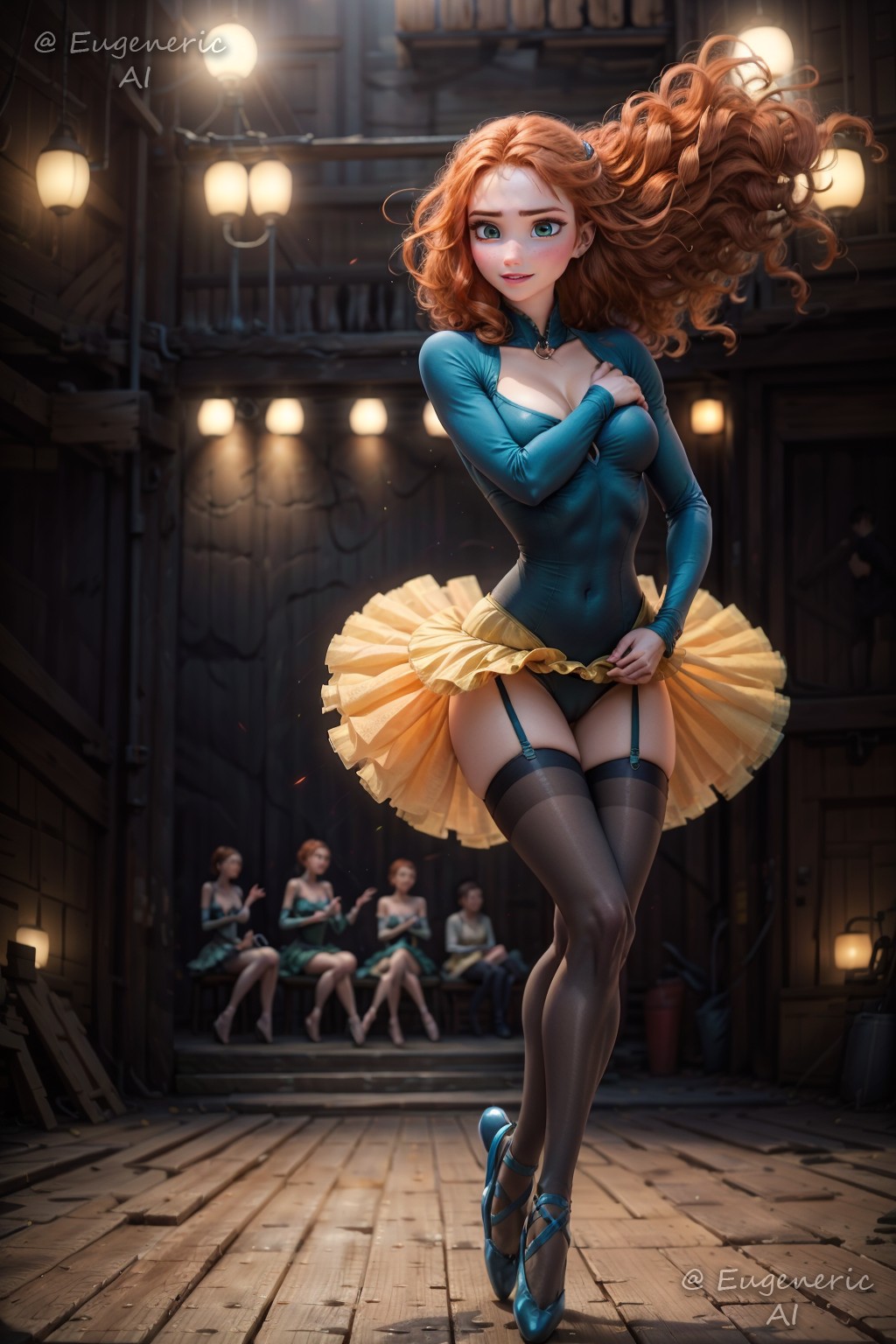 Анна (Фрозен) commission балет 07.10.2023 (Patreon)