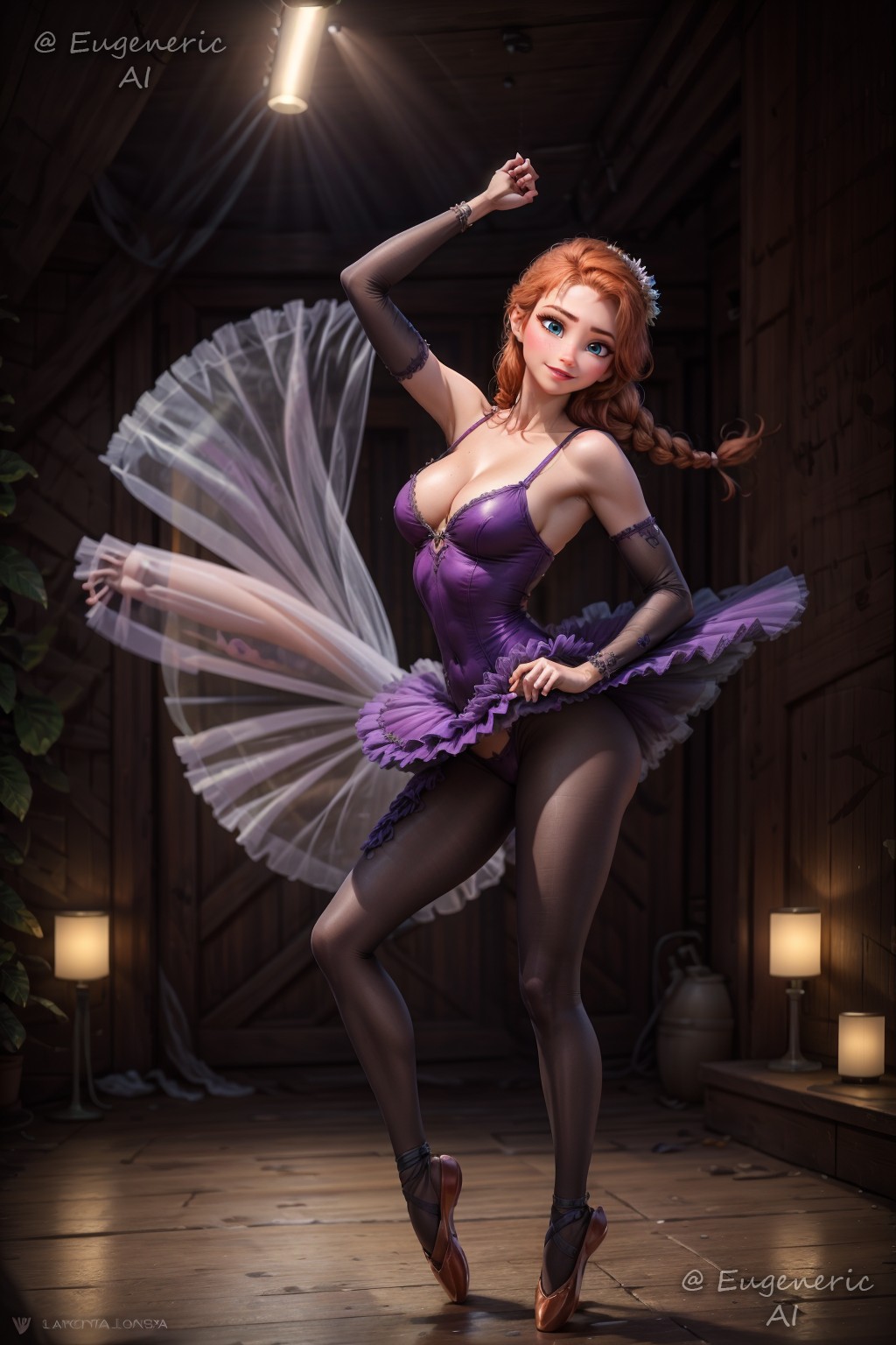 Анна (Фрозен) commission балет 07.10.2023 (Patreon)