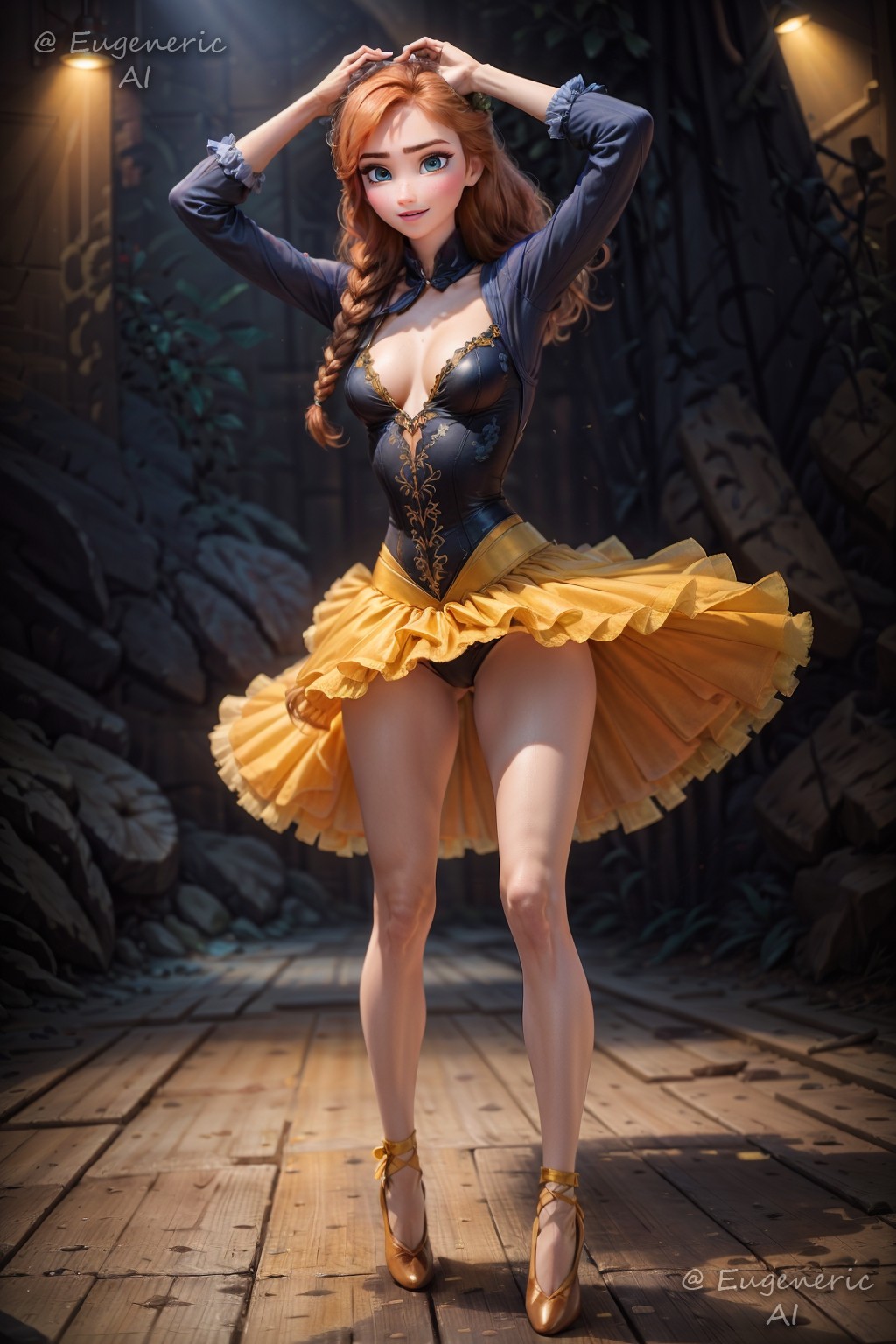 Анна (Фрозен) commission балет 07.10.2023 (Patreon)