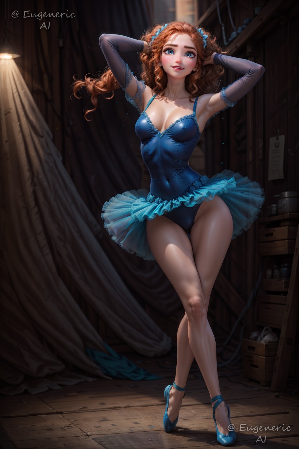 Анна (Фрозен) commission балет 07.10.2023 (Patreon)