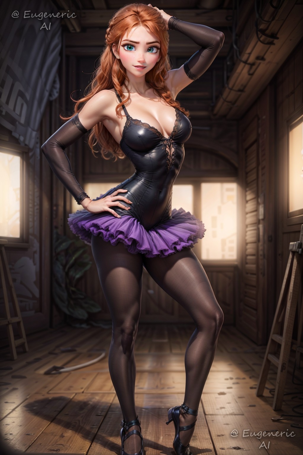 Анна (Фрозен) commission балет 07.10.2023 (Patreon)