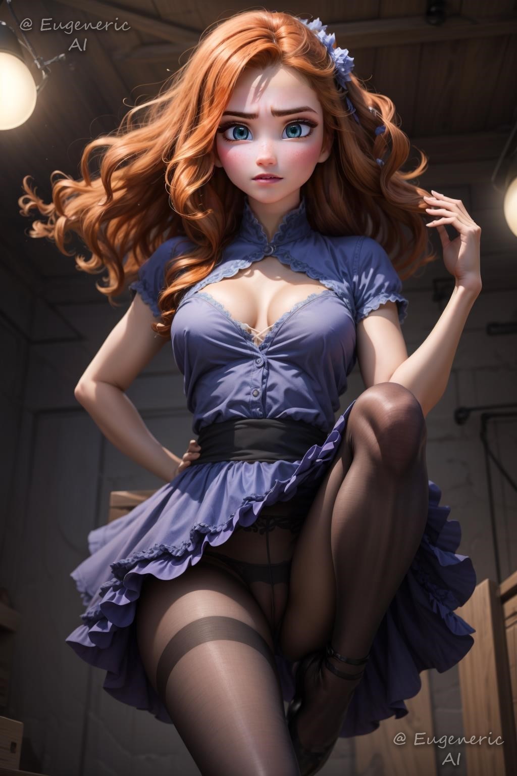 Анна (Фрозен) commission балет 07.10.2023 (Patreon)