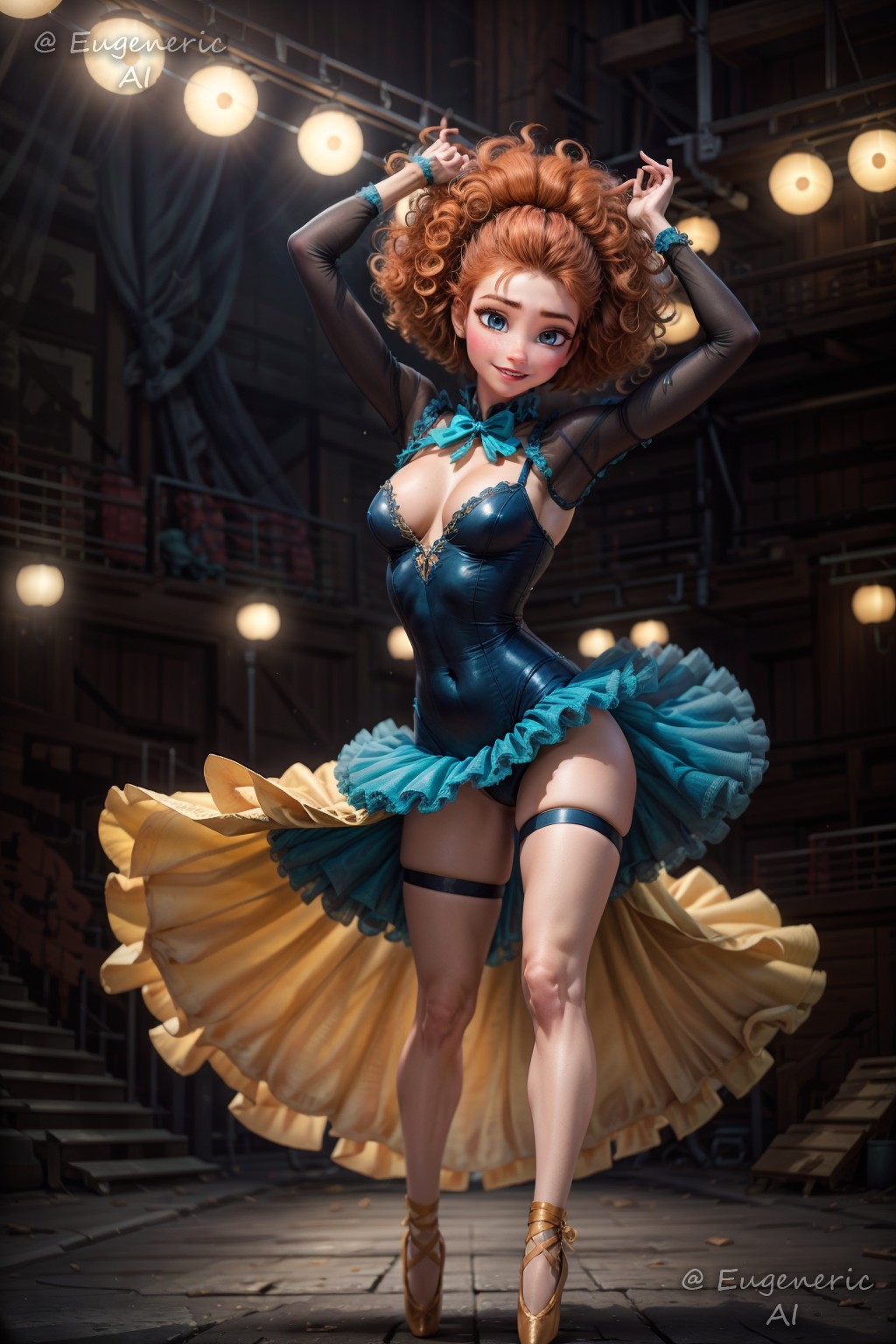 Анна (Фрозен) commission балет 07.10.2023 (Patreon)