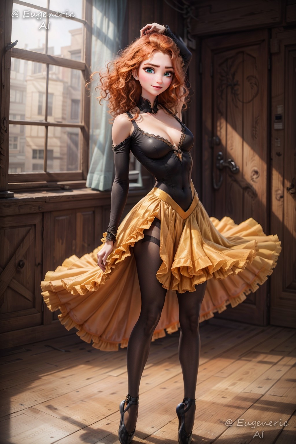 Анна (Фрозен) commission балет 07.10.2023 (Patreon)