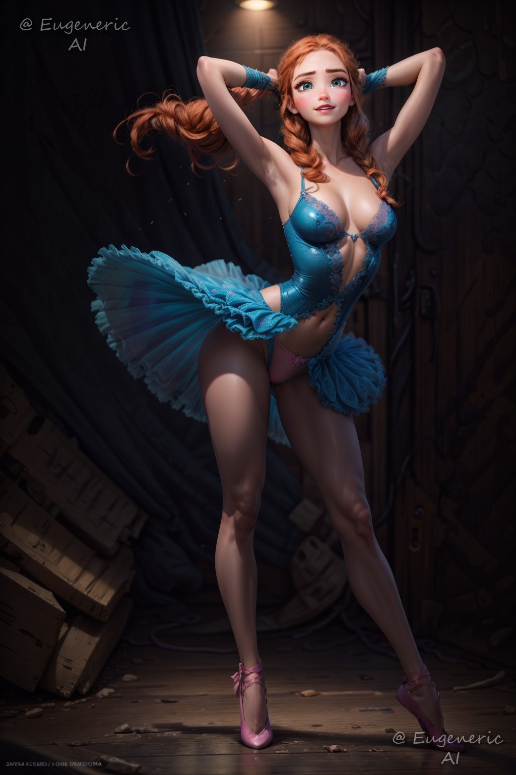 Анна (Фрозен) commission балет 07.10.2023 (Patreon)