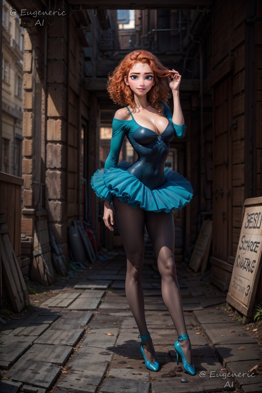 Анна (Фрозен) commission балет 07.10.2023 (Patreon)