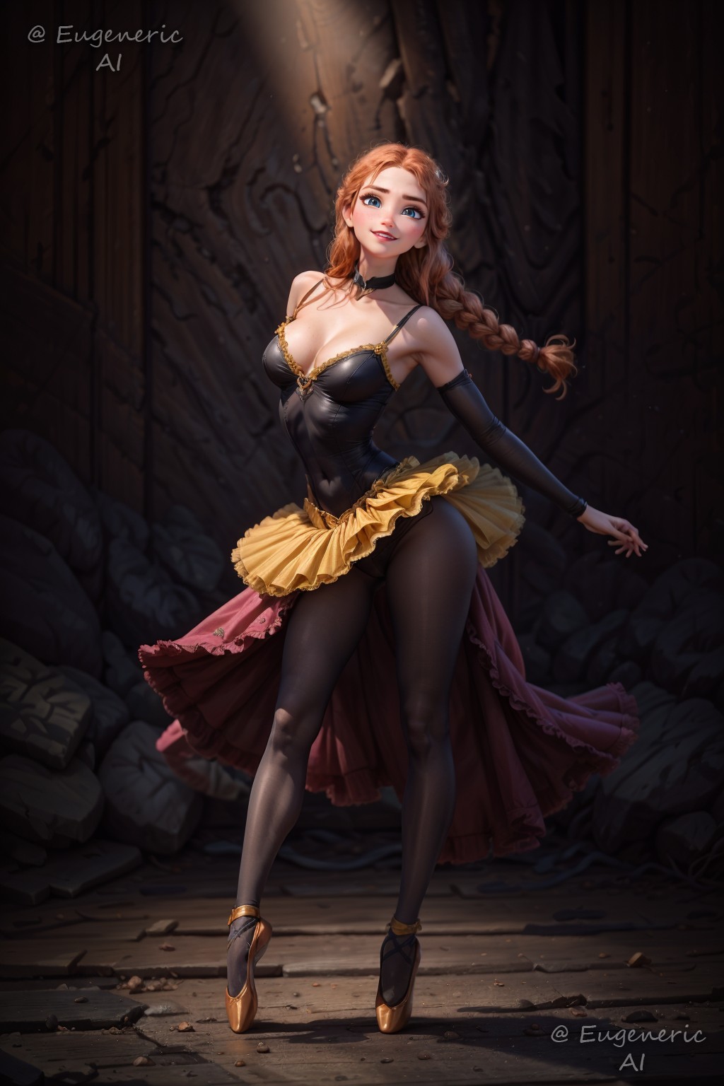 Анна (Фрозен) commission балет 07.10.2023 (Patreon)