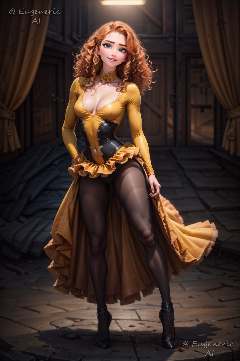 Анна (Фрозен) commission балет 07.10.2023 (Patreon)