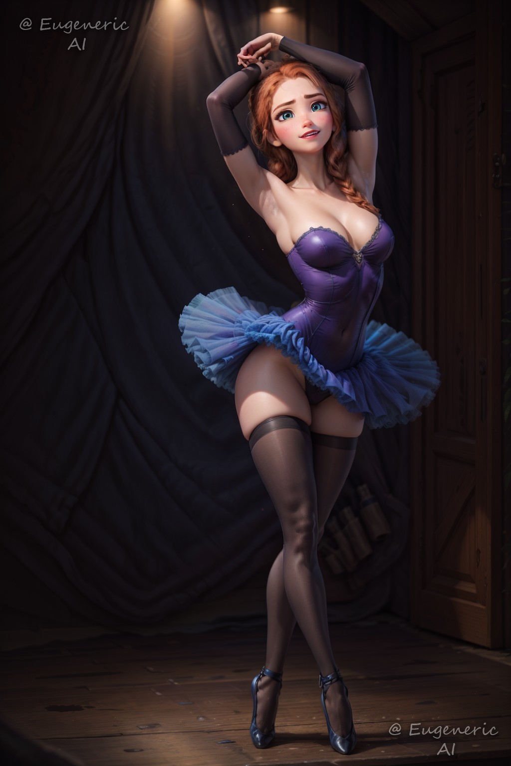 Анна (Фрозен) commission балет 07.10.2023 (Patreon)