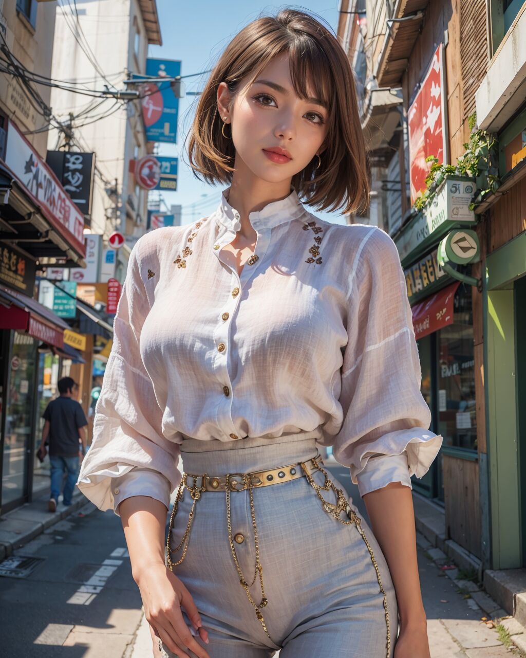 ★Patreon★ Linen Pants + Lightweight Blouse