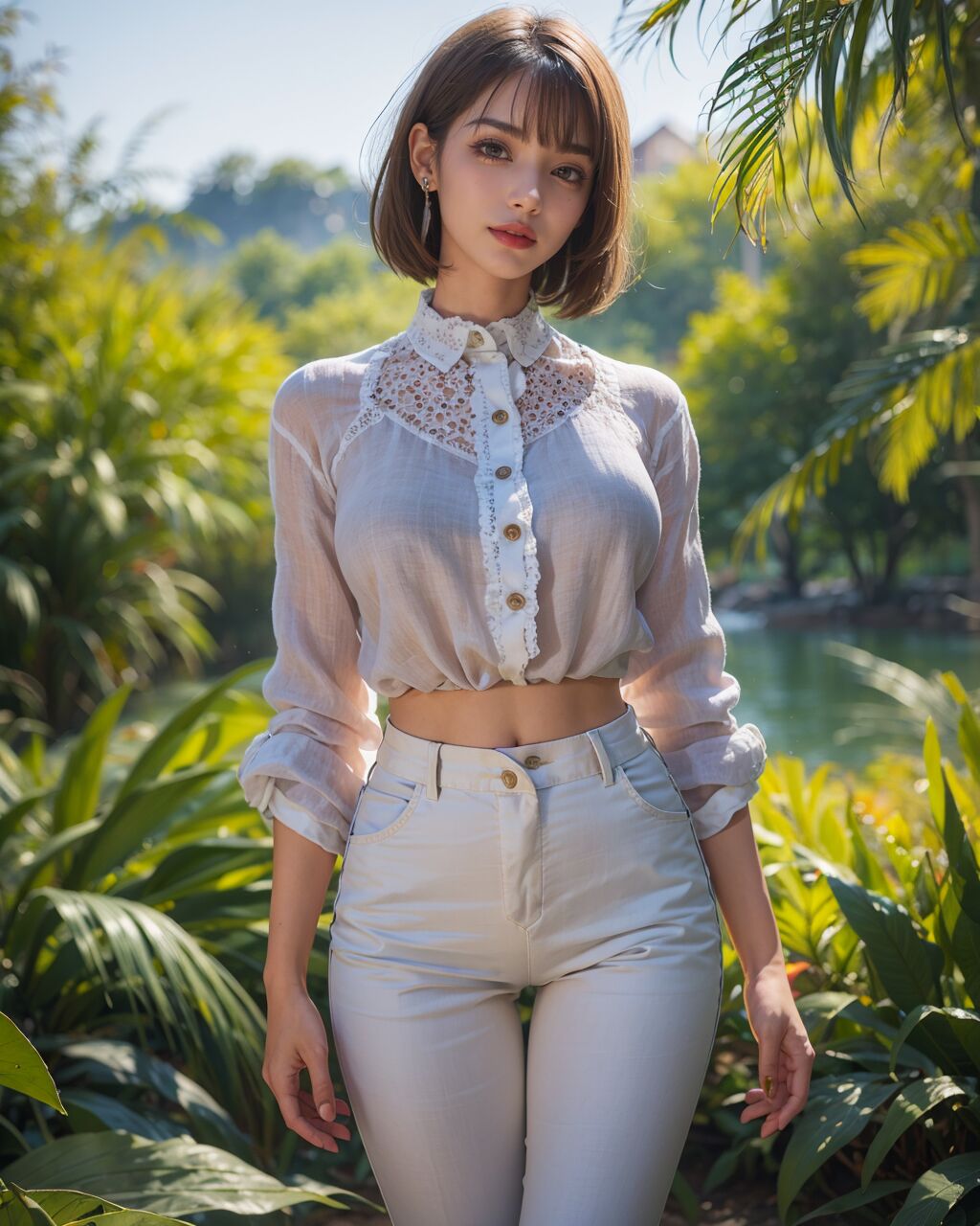 ★Patreon★ Linen Pants + Lightweight Blouse