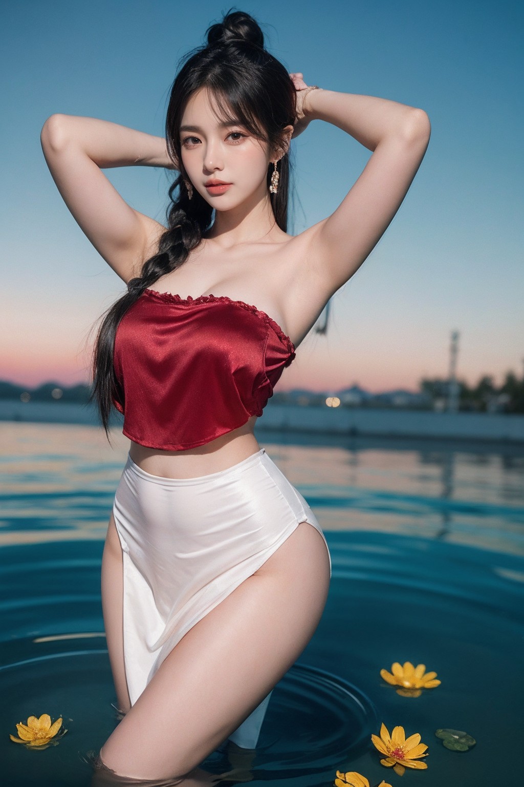 No.499 43P Summer in the water