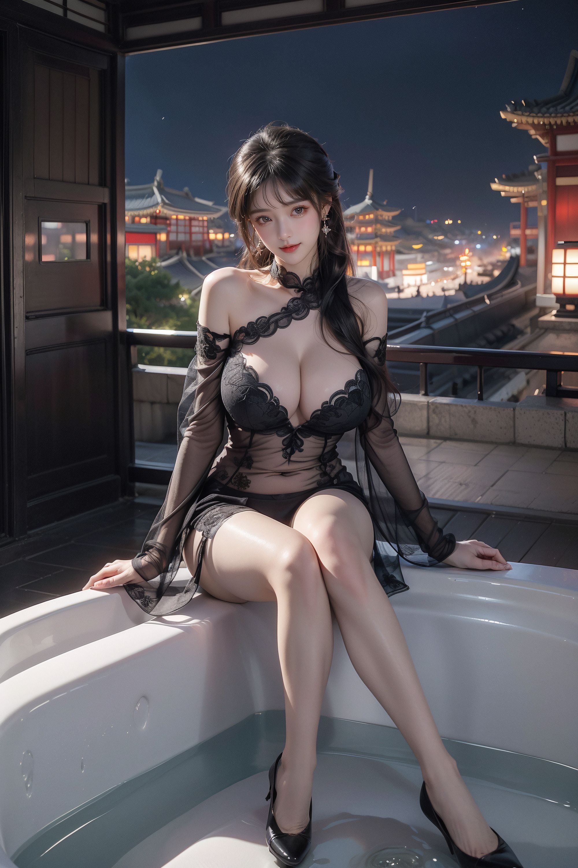 Lace sexy underwear