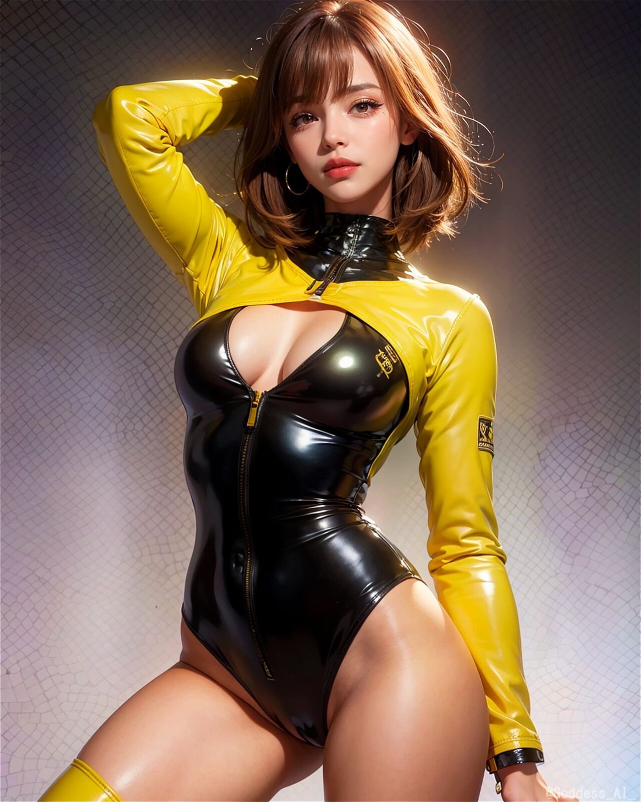 ★Patreon★ Metallic Fullbodysuit 7