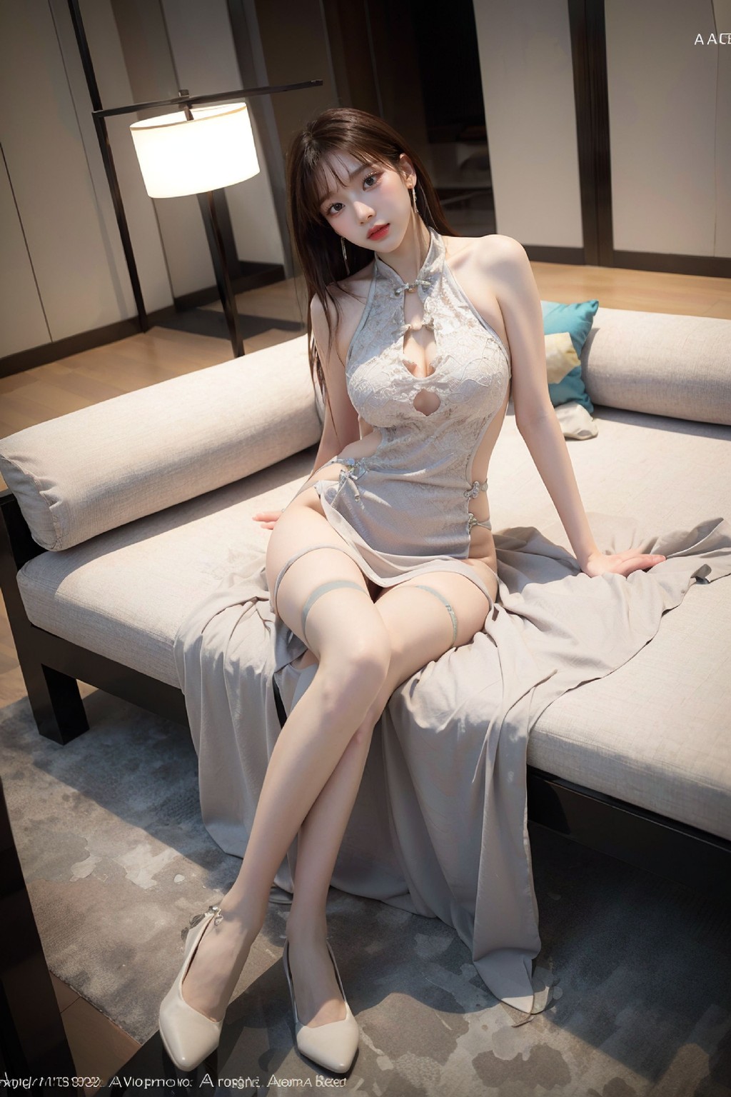 No526 Luxury Cheongsam