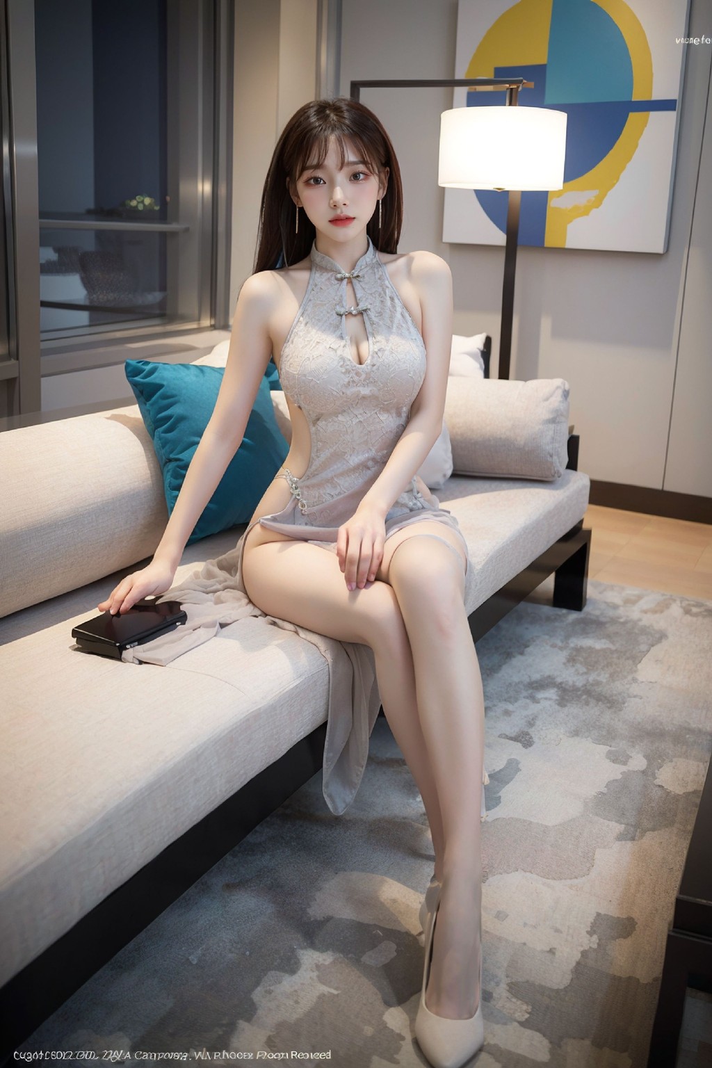 No526 Luxury Cheongsam