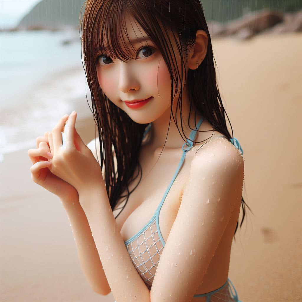 去沙灘玩水真係好開心